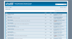 Desktop Screenshot of forum.earlyretirementextreme.com